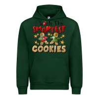 Forest Green I Teach The Smartest Cookies Urban Hoodie - LillyAllenDesigns