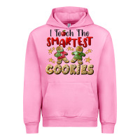 Fuchsia Pink I Teach The Smartest Cookies Urban Hoodie - LillyAllenDesigns