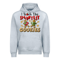 Heather Grey I Teach The Smartest Cookies Urban Hoodie - LillyAllenDesigns