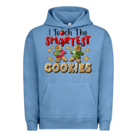 Pigment Pebble Blue I Teach The Smartest Cookies Urban Hoodie - LillyAllenDesigns