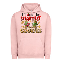 Pigment Salmon I Teach The Smartest Cookies Urban Hoodie - LillyAllenDesigns