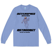 Colony Blue Outer Space Adventurer Astronaut Long Sleeve Tee - Bettercallsaul