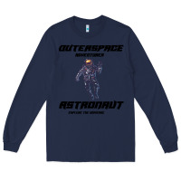 Navy Outer Space Adventurer Astronaut Long Sleeve Tee - Bettercallsaul