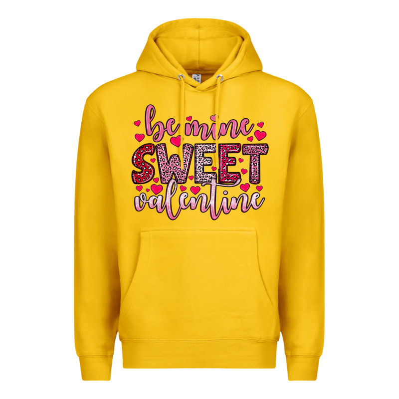 Be Mine Sweet Valentine Premium Hoodie by OliviaCreatesArt | Teevron