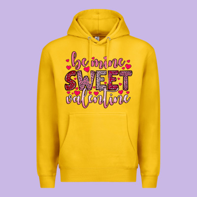 Be Mine Sweet Valentine Premium Hoodie Designed By Oliviacreatesart
