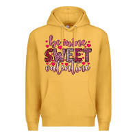 Mustard be mine sweet valentine Premium Hoodie - OliviaCreatesArt