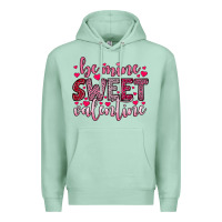 Seafoam be mine sweet valentine Premium Hoodie - OliviaCreatesArt