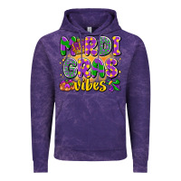 Cloud Purple mardi gras vibes Vintage Hoodie - LillyAllenDesigns