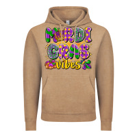 Vintage Coffee mardi gras vibes Vintage Hoodie - LillyAllenDesigns