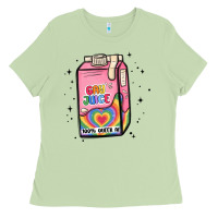 Matcha gay juice Ladies Tee - MaliasSmallBusiness