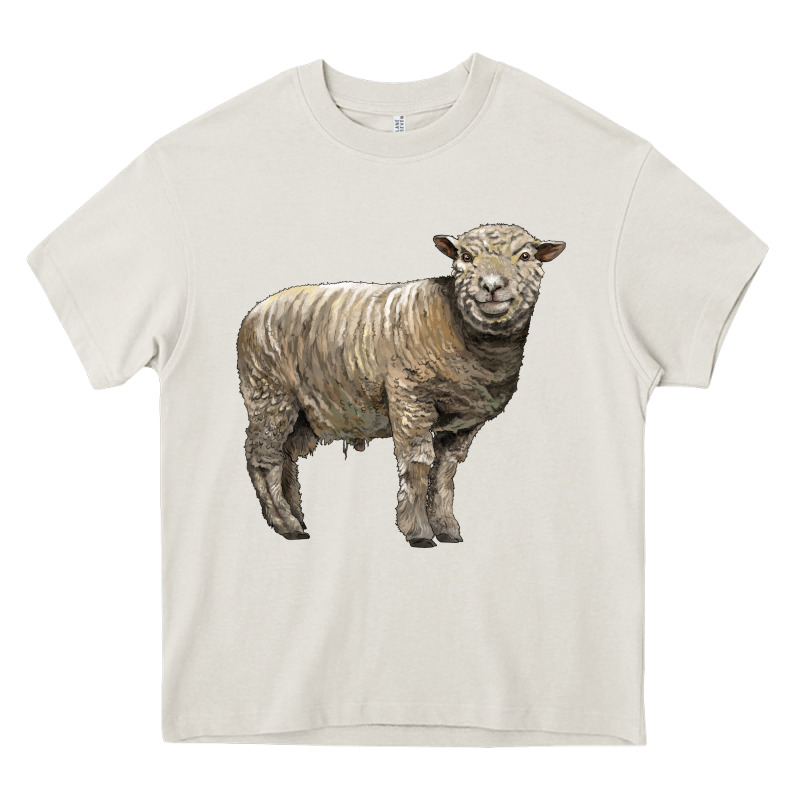 Southdown Sheep Heavy Core Tee by LillyAllenDesigns | Teevron