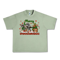 Oil Green merry spinosaurusmas Urban Heavy Tee - LillyAllenDesigns