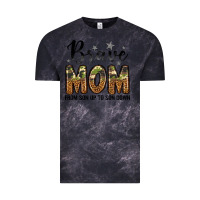 Cloud Black brave mom from son up to son down Vintage Tee - LillyAllenDesigns