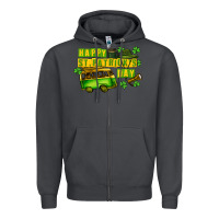 Smoke Camper Happy St. Patrick's Day Zipper Hoodie - CowGirlArtShop