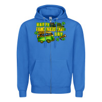 True Royal Camper Happy St. Patrick's Day Zipper Hoodie - CowGirlArtShop