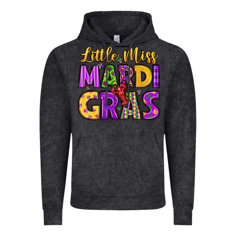 Little Miss Mardi Gras Vintage Hoodie by LillyAllenDesigns | Teevron