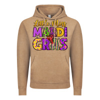 Vintage Coffee little miss mardi gras Vintage Hoodie - LillyAllenDesigns
