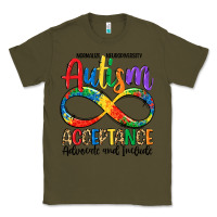 Army Green autism acceptance Classic Tee - LillyAllenDesigns