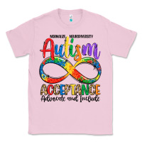 Bubblegum Pink autism acceptance Classic Tee - LillyAllenDesigns