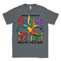 Charcoal Heather autism acceptance Classic Tee - LillyAllenDesigns