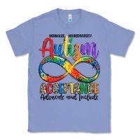 Colony Blue autism acceptance Classic Tee - LillyAllenDesigns