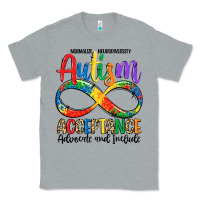 Heather Grey autism acceptance Classic Tee - LillyAllenDesigns