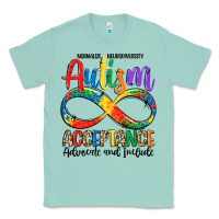 Seafoam autism acceptance Classic Tee - LillyAllenDesigns