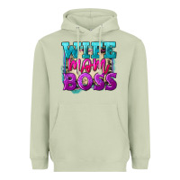 Matcha wife mom boss Heavyweight Hoodie - FaDigitalArtStudio