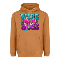 Meerkat wife mom boss Heavyweight Hoodie - FaDigitalArtStudio