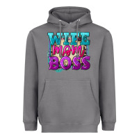 Storm wife mom boss Heavyweight Hoodie - FaDigitalArtStudio