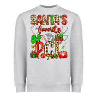 Heather Grey santa's favorite pct Heavyweight Sweatshirt - texasbilliewilder