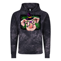 Cloud Black pig halloween Vintage Hoodie - RanaPortraitStore
