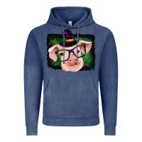 Vintage Denim pig halloween Vintage Hoodie - RanaPortraitStore