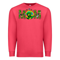 Cardinal Western Mom With Shamrocks Premium Sweatshirt - BundleAndBundleShop