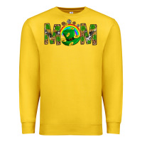 Lemon Western Mom With Shamrocks Premium Sweatshirt - BundleAndBundleShop