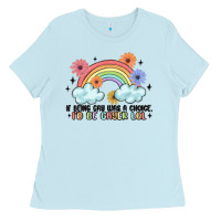 Baby Blue gay pride Ladies Tee - MaliasSmallBusiness
