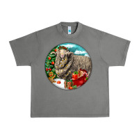 Tornado christmas merino wool sheep Urban Heavy Tee - LillyAllenDesigns