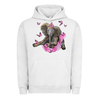 Pigment Lunar Rock baby elephant with tutu Urban Hoodie - LillyAllenDesigns