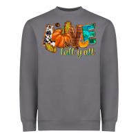 Storm Love Fall y'all Heavyweight Sweatshirt - NancyCooperArtShop