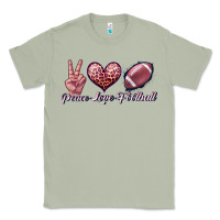 Peace Love Football Classic Tee | Teevron