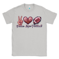Moon Dust peace love football Classic Tee - JahusDesignShop