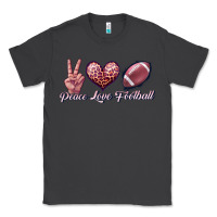 Smoke peace love football Classic Tee - JahusDesignShop