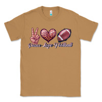 Toasted Coconut peace love football Classic Tee - JahusDesignShop