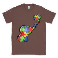 Chestnut autism awareness elephant Classic Tee - LillyAllenDesigns