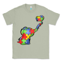 Matcha autism awareness elephant Classic Tee - LillyAllenDesigns