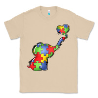 Mushroom autism awareness elephant Classic Tee - LillyAllenDesigns
