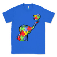 True Royal autism awareness elephant Classic Tee - LillyAllenDesigns