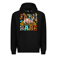 Black western farm babe Premium Hoodie - OliviaCreatesArt