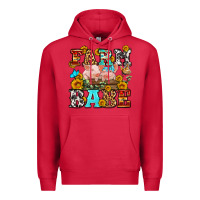 Cardinal western farm babe Premium Hoodie - OliviaCreatesArt