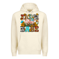 Sandshell western farm babe Premium Hoodie - OliviaCreatesArt